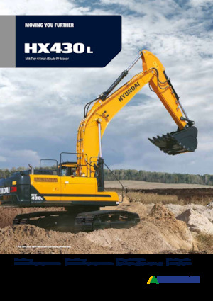 Escavatori cingolati Hyundai HX430L