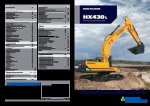 Escavatori cingolati Hyundai HX430L