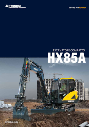 Escavatori cingolati Hyundai HX85A