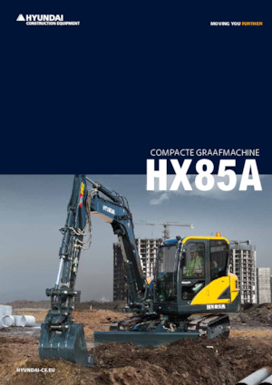 Escavatori cingolati Hyundai HX85A