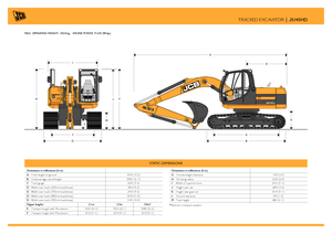 Escavatori cingolati JCB JS 145 HD