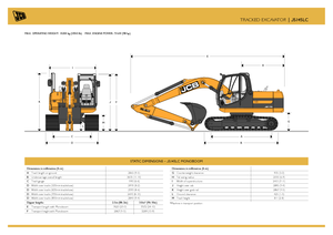 Escavatori cingolati JCB JS 145 LC