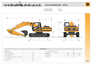 Escavatori cingolati JCB JS 180 L