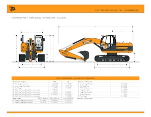 Escavatori cingolati JCB JS 190 NLC
