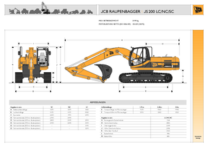 Escavatori cingolati JCB JS 200 L