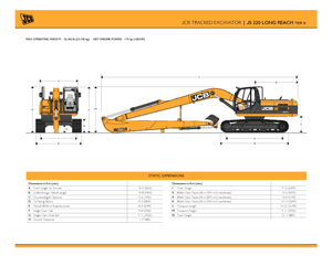 Escavatori cingolati JCB JS 220 LR