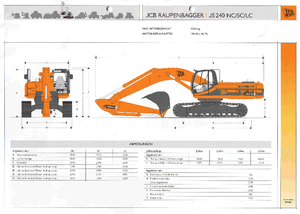 Escavatori cingolati JCB JS 240 LC