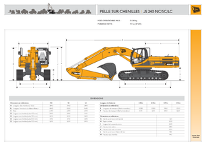 Escavatori cingolati JCB JS 240 NLC