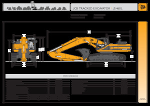 Escavatori cingolati JCB JS460 L