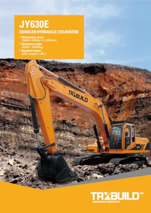 Escavatori cingolati TRXBUILD JY630E