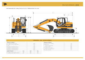 Escavatori cingolati JCB JZ 140 L HD