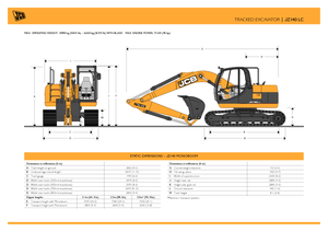 Escavatori cingolati JCB JZ 140 L TAB