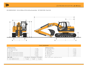 Escavatori cingolati JCB JZ 140 L HD