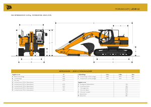 Escavatori cingolati JCB JZ 235 LC