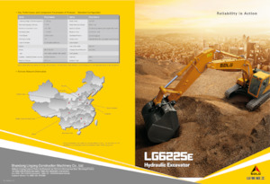 Escavatori cingolati SDLG LG6225E