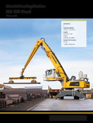 Movimentatori di materiali Liebherr LH 80 C Port Litronic