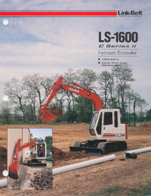 Escavatori cingolati Link-Belt LS-1600 C II