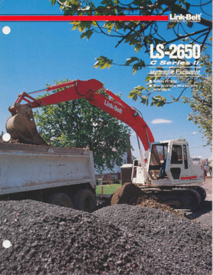 Escavatori cingolati Link-Belt LS-2650 C II