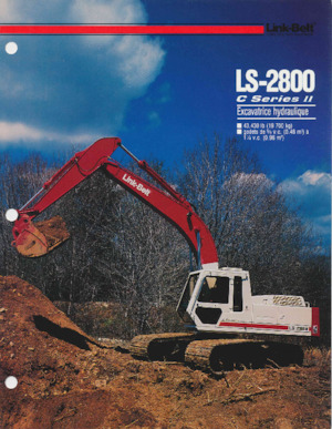 Escavatori cingolati Link-Belt LS-2800 C II