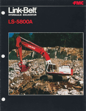 Escavatori cingolati Link-Belt LS-5800A