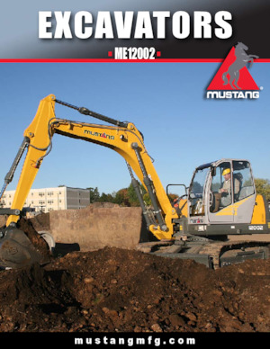 Escavatori cingolati Mustang ME12002