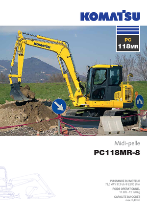 Escavatori cingolati Komatsu PC118MR-8