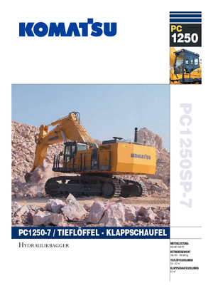 Escavatori cingolati Komatsu PC1250SP-7