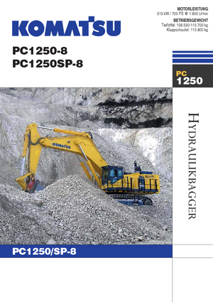 Escavatori cingolati Komatsu PC1250SP-8