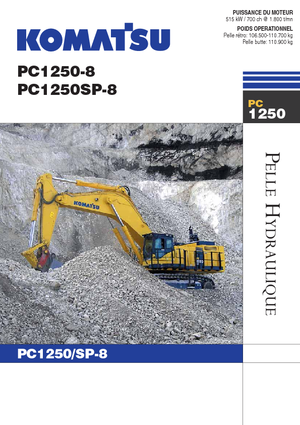 Escavatori cingolati Komatsu PC1250SP-8