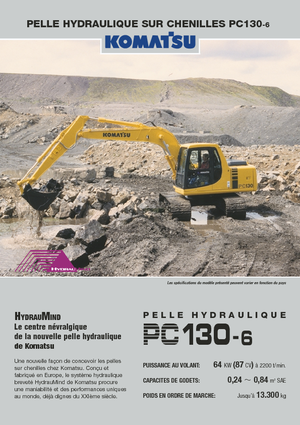 Escavatori cingolati Komatsu PC130-6