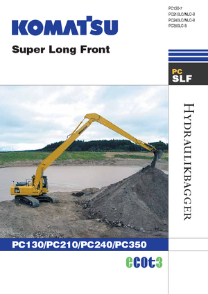 Escavatori cingolati Komatsu PC350LC-8SLF