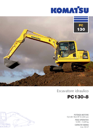 Escavatori cingolati Komatsu PC130-8