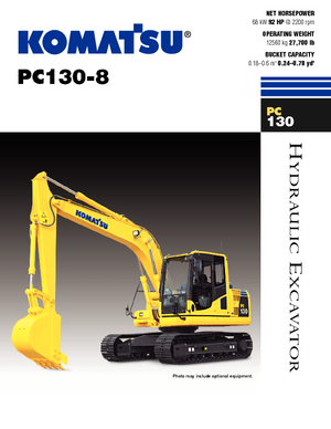 Escavatori cingolati Komatsu PC130-8