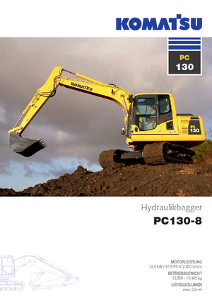 Escavatori cingolati Komatsu PC130-8