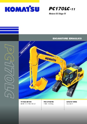 Escavatori cingolati Komatsu PC170LC-11