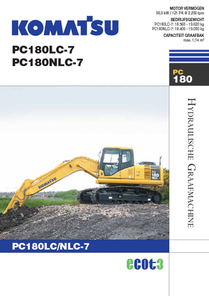 Escavatori cingolati Komatsu PC180LC-7