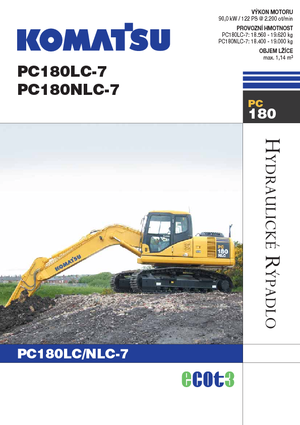 Escavatori cingolati Komatsu PC180LC-7
