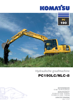 Escavatori cingolati Komatsu PC190-8 LC