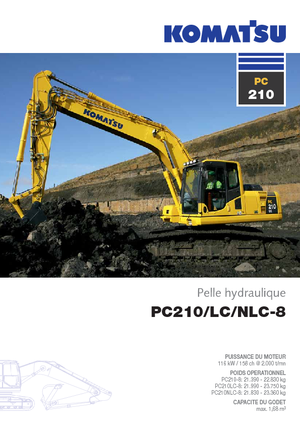 Escavatori cingolati Komatsu PC210-8