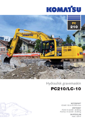 Escavatori cingolati Komatsu PC210-10