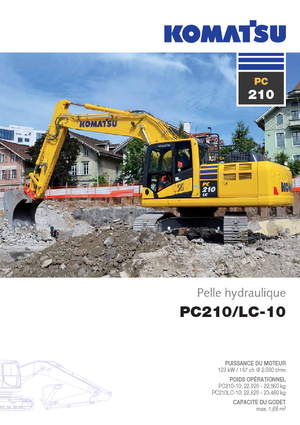 Escavatori cingolati Komatsu PC210-10
