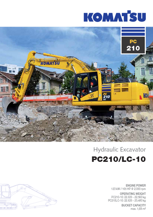 Escavatori cingolati Komatsu PC210-10