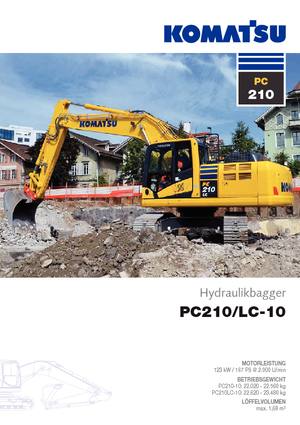 Escavatori cingolati Komatsu PC210-10