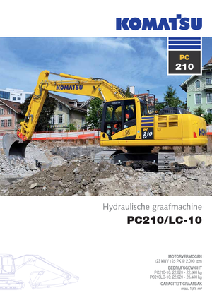 Escavatori cingolati Komatsu PC210-10