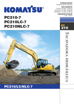 Escavatori cingolati Komatsu PC210NLC-7