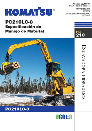 Escavatori cingolati Komatsu PC210LC-8