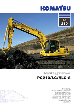 Escavatori cingolati Komatsu PC210LC-8