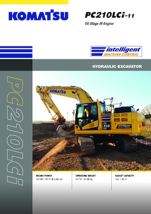 Escavatori cingolati Komatsu PC210LCi-11E0