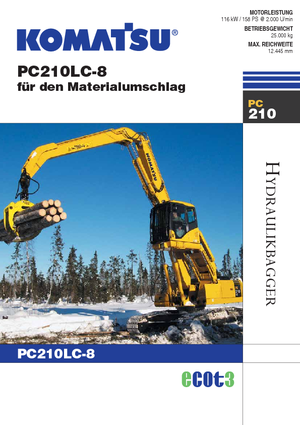 Escavatori cingolati Komatsu PC210MH-8