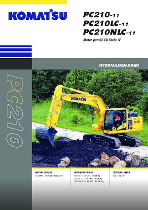 Escavatori cingolati Komatsu PC210NLC-11E0